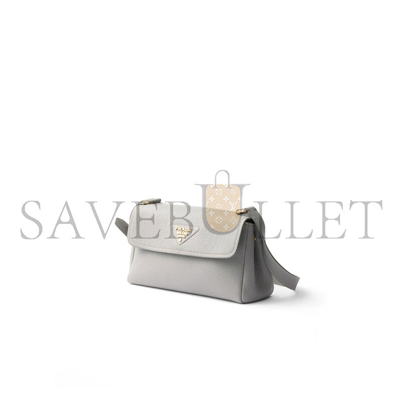PRADA SMALL LEATHER SHOULDER BAG 1BN022 (26*14*9.5cm)